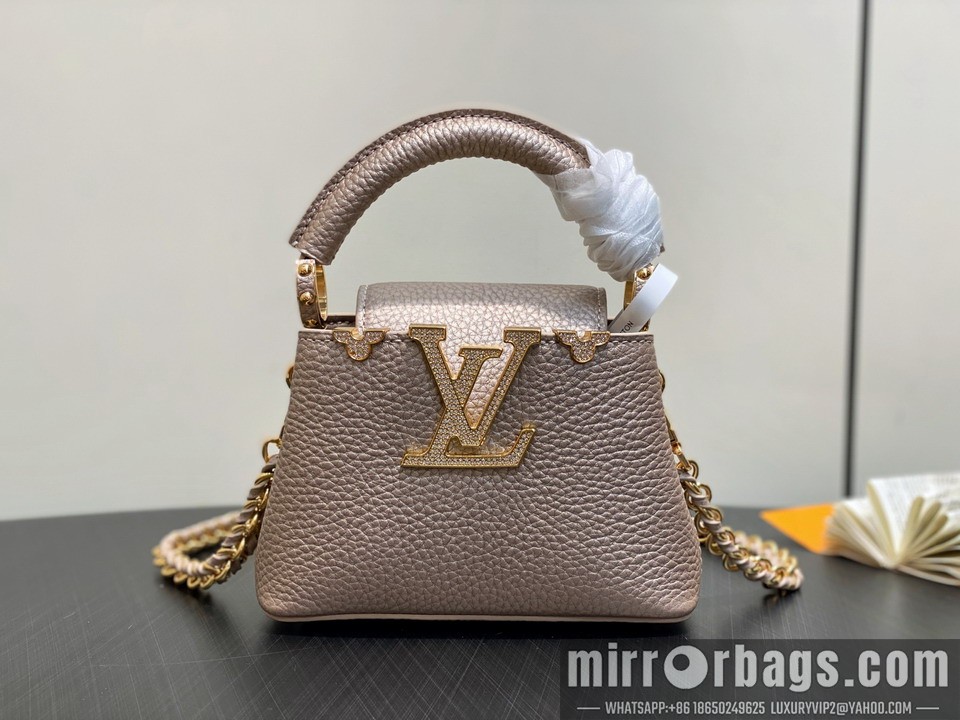 LV Bags Cap M48865 16x11x6.5cm gf7