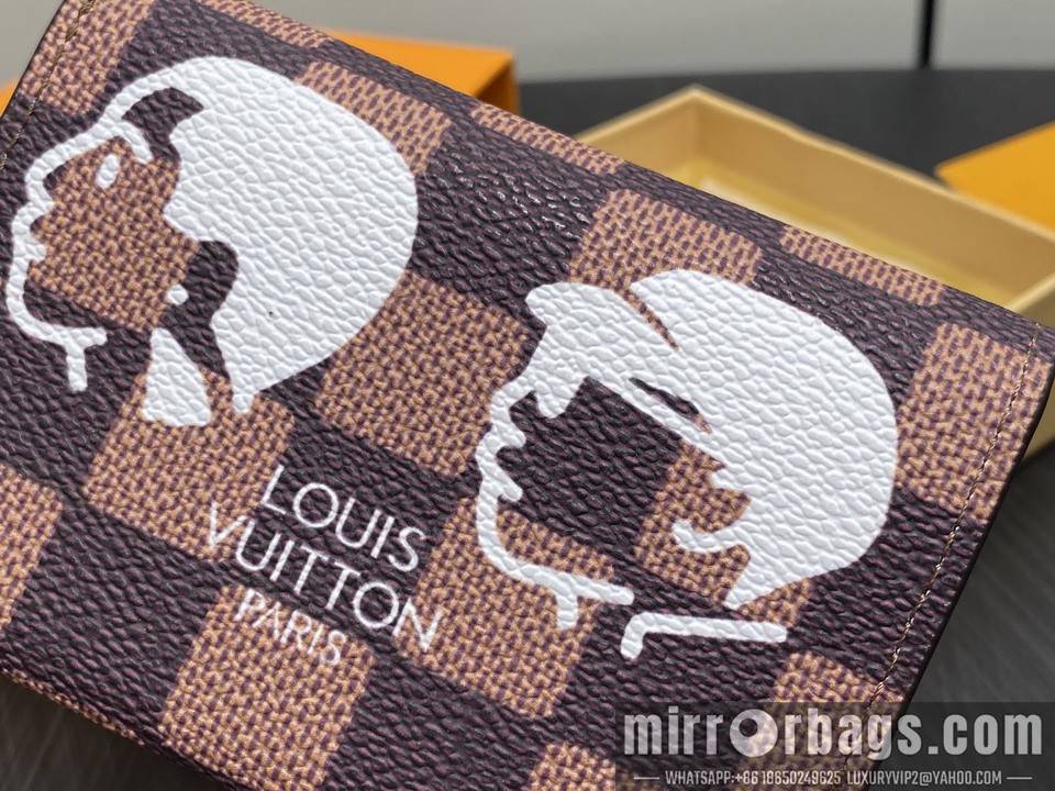 LV Bags Slim N40812 7.3x1x10.6cm gf