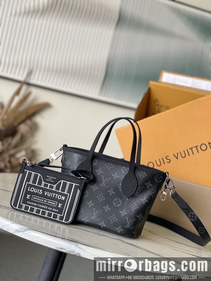 LV Bags Neverfull M15210 24x14x9cm gf