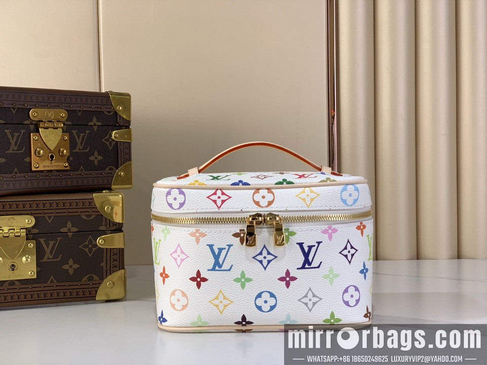 LV Bags Nice Nano M44495 20x13.5x12cm gf