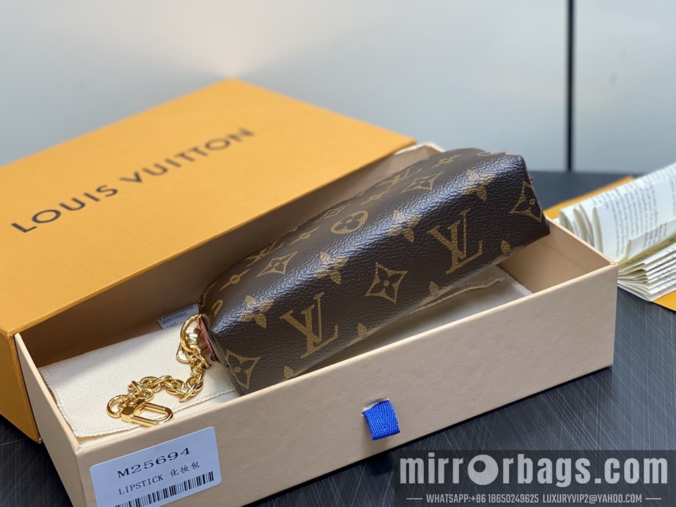 LV Bags Lipstick M25694 6x3.3x11cm gf