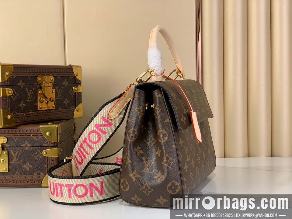 LV Bags Cluny M46054 20x10x28cm gf