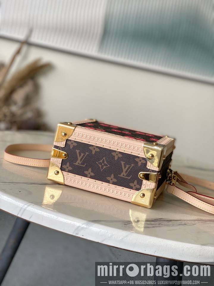 LV Bags Square Trunk M14040 17x17x8cm gf