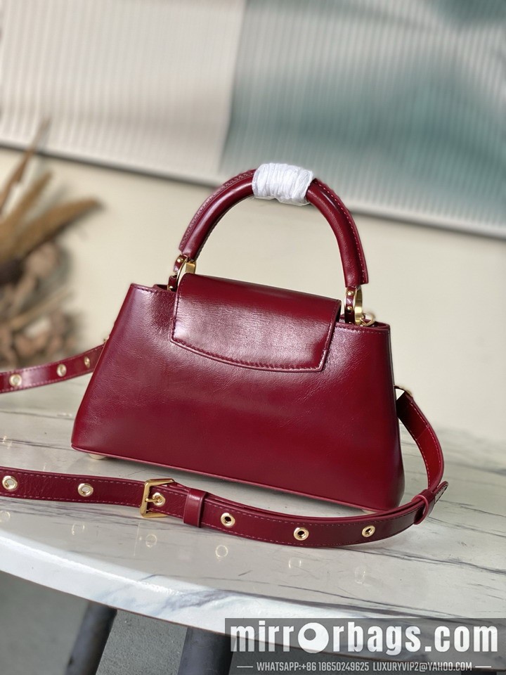 LV Bags Cap M25473 26.5x14x8cm gf