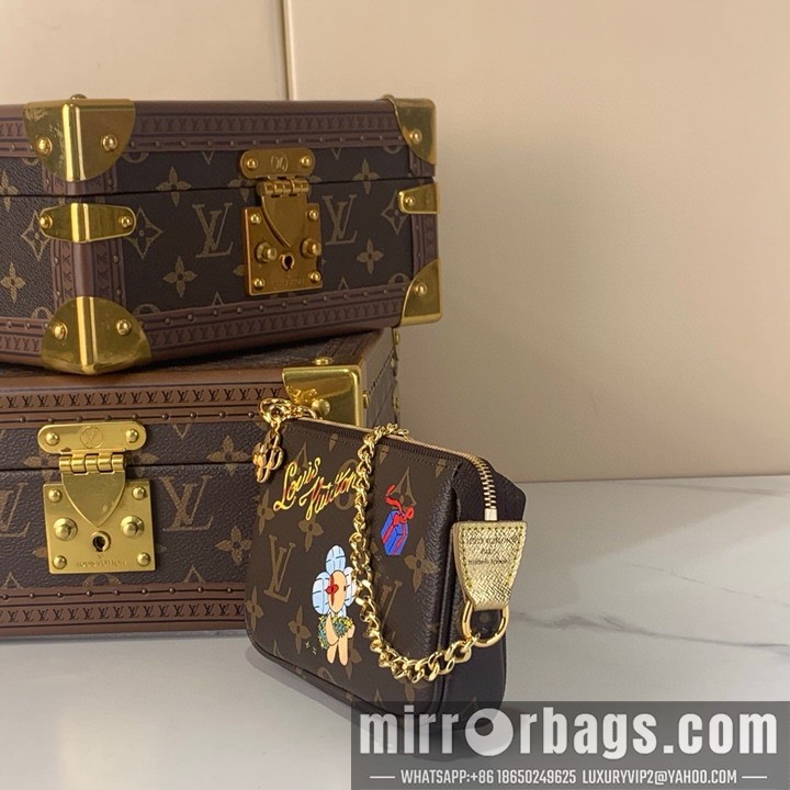 LV Bags Vivienne m15328 10.5x4x15.5cm gf