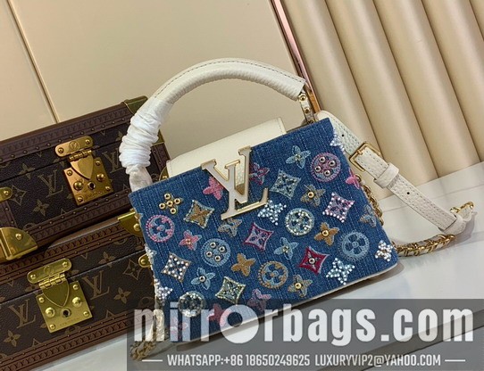 LV Bags Cap m12947 13.6x8x21cm gf