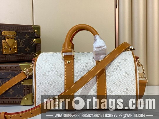 LV Bags Keepall m15076 15x11x25cm gf1