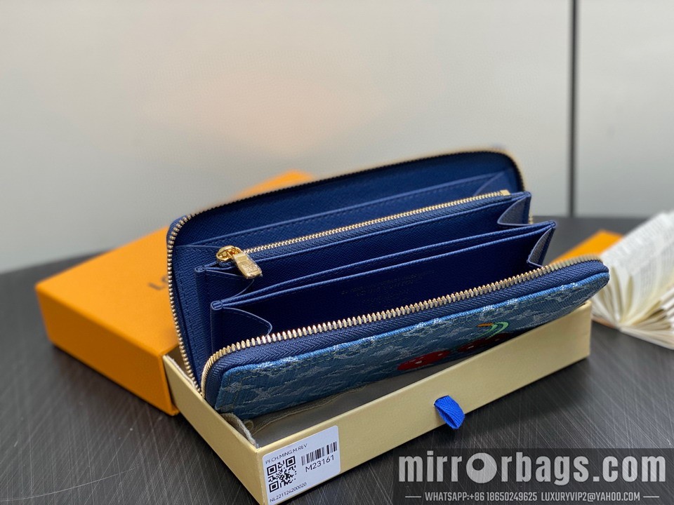 LV Bags Zippy M23161 20x10x2.5cm gf