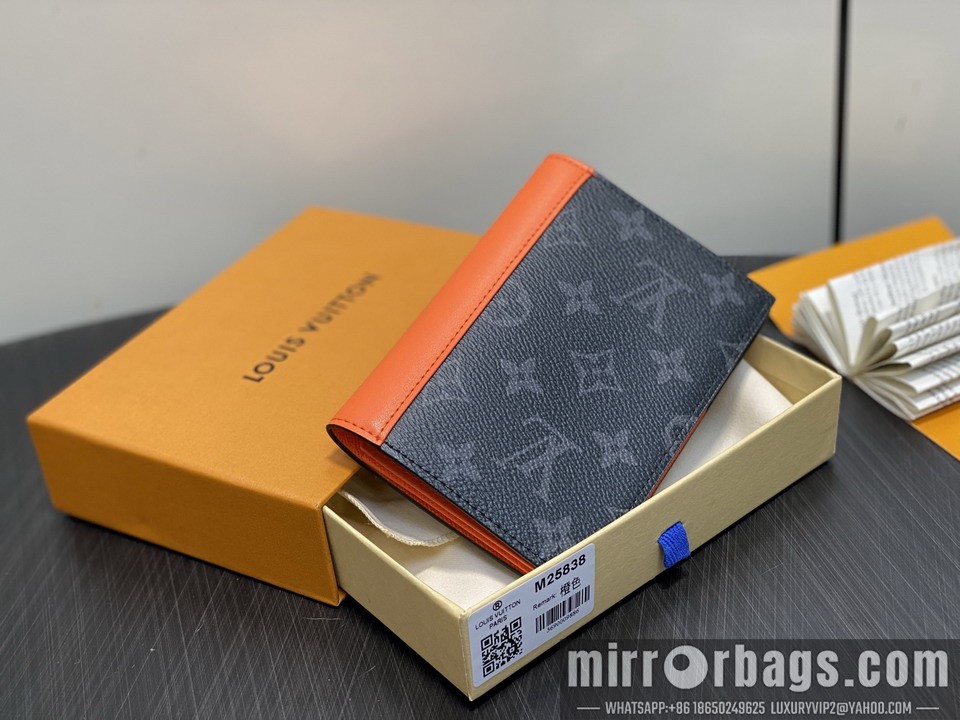 LV Bags Brazza M25838 14x2.5x10cm gf