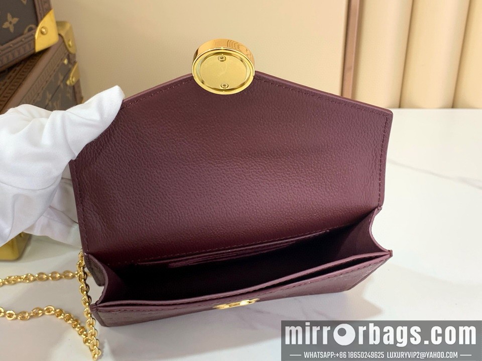 LV Bags Rosy m25814 19.5x13.5x6.5cm gf