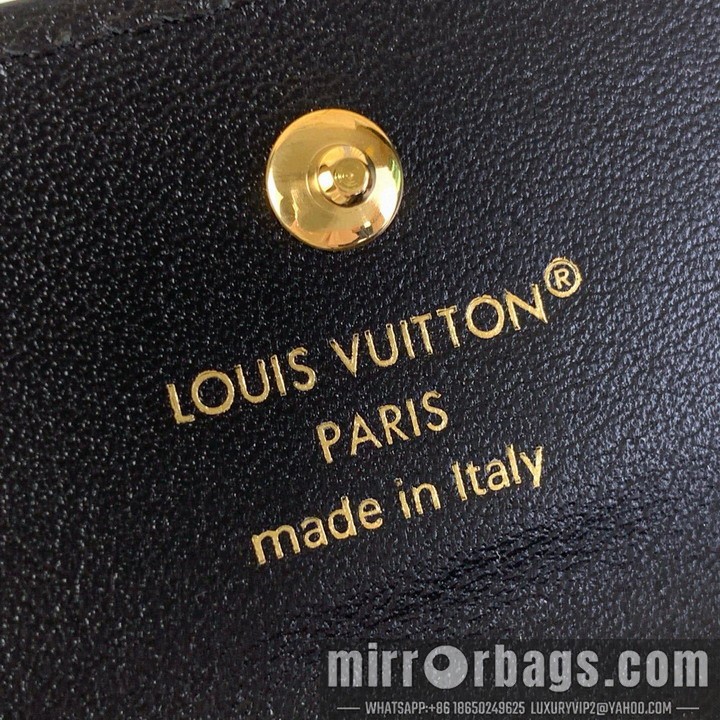 LV Bags Trifold Wallet m15081 10x7x3cm gf