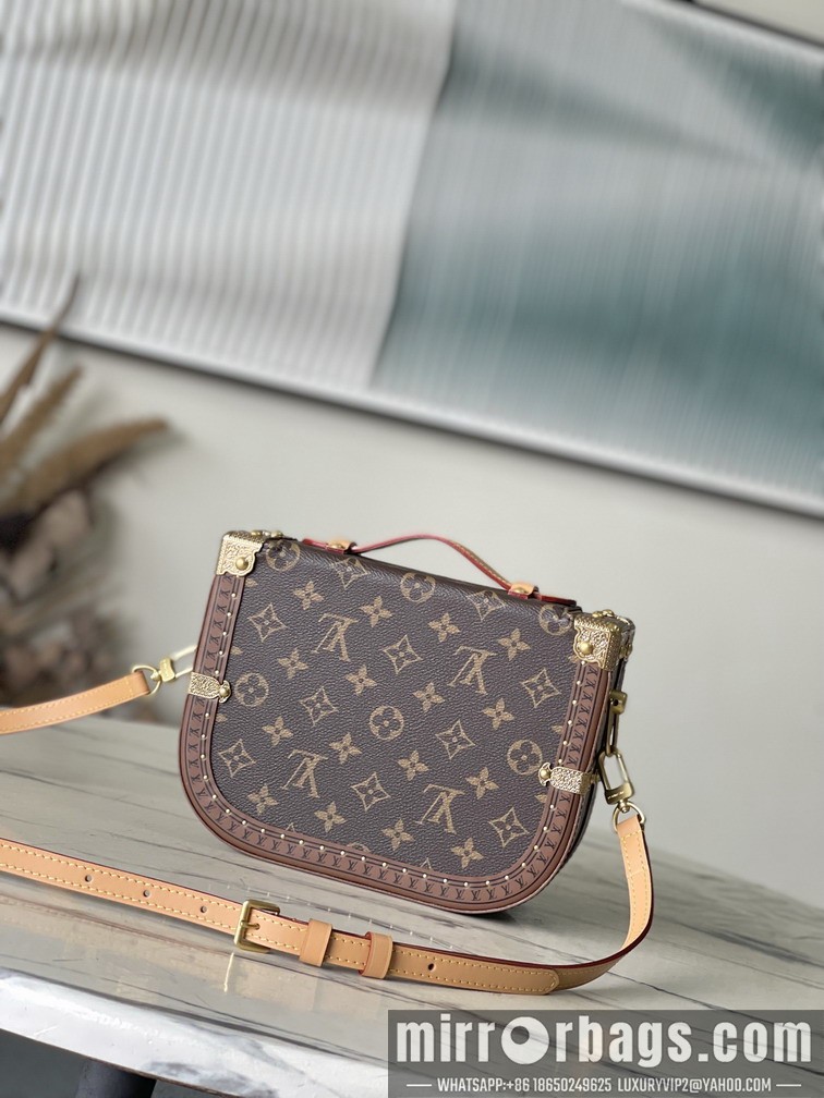 LV Bags Montsouris M15166 17x7x22cm gf