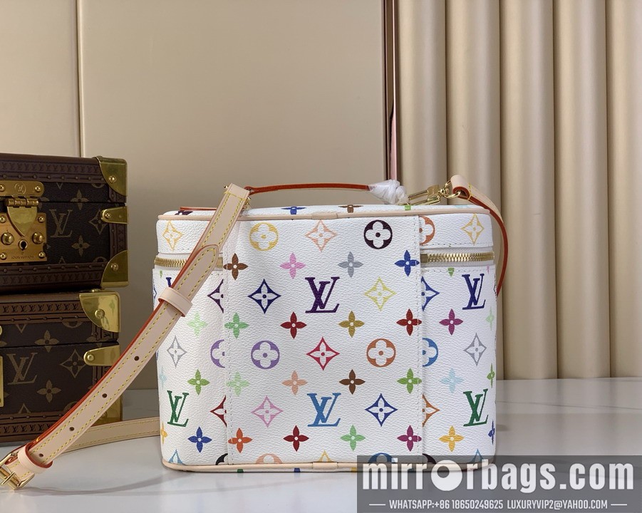 LV Bags Nice M42265 24x18x14.5cm gf