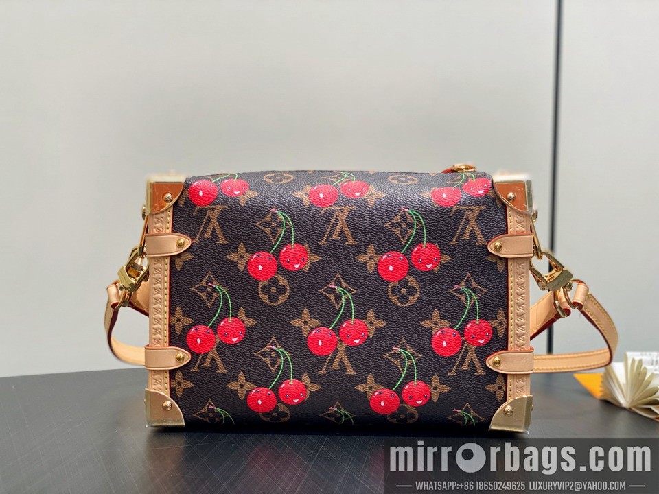 LV Bags Side Trunk M14278 23.5x16x8.5cm gf