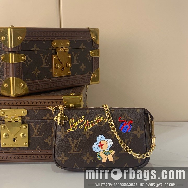 LV Bags Vivienne m15328 10.5x4x15.5cm gf