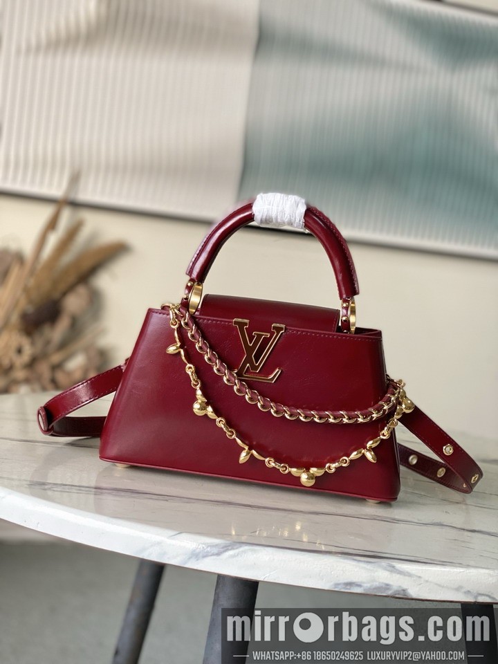 LV Bags Cap M25473 26.5x14x8cm gf
