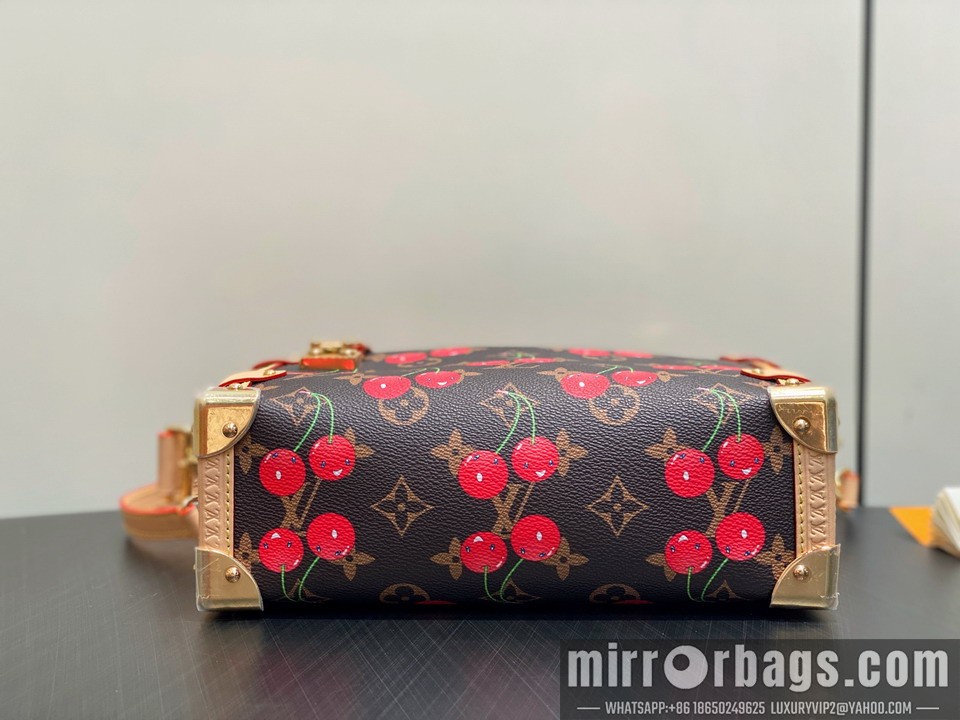 LV Bags Side Trunk M14278 23.5x16x8.5cm gf