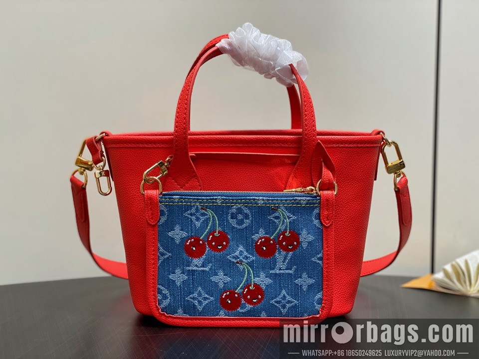 LV Bags Neverfull M14997 26.5x16.5x11cm gf