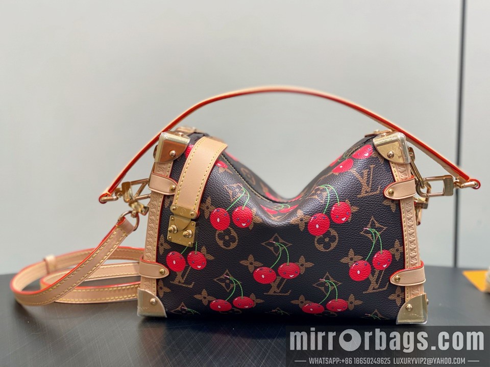 LV Bags Side Trunk M14278 23.5x16x8.5cm gf