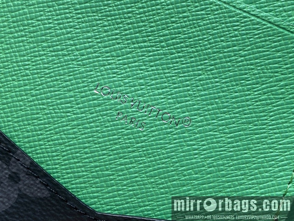 LV Bags Brazza M25838 14x2.5x10cm gf1