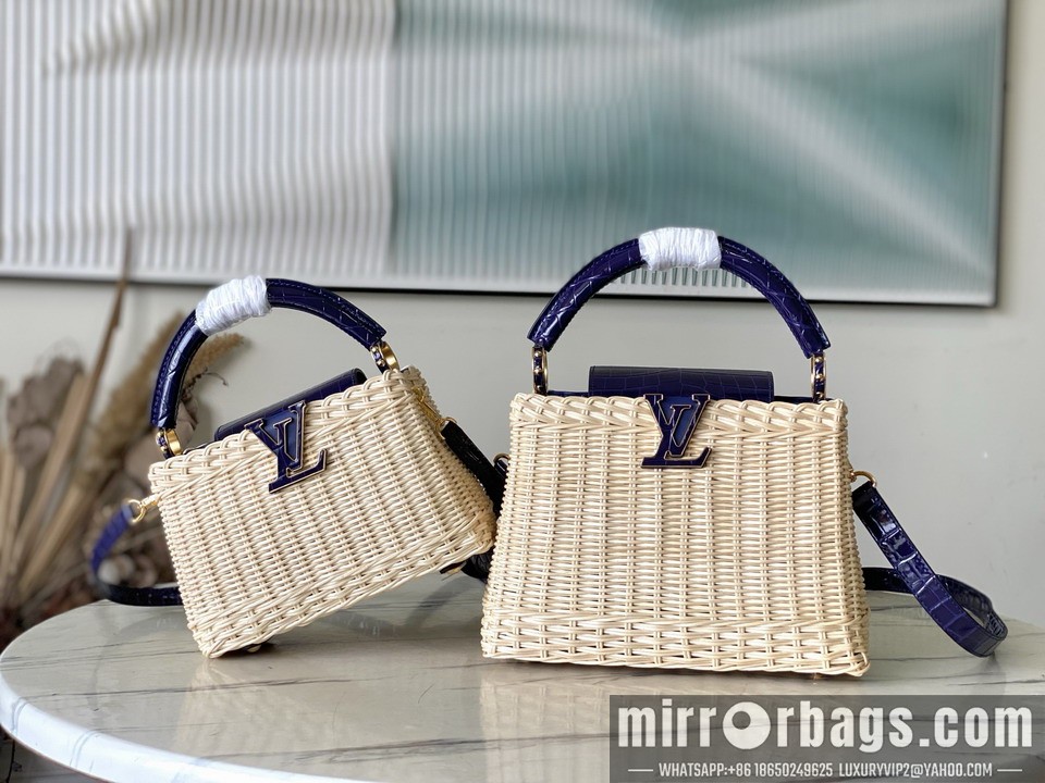 LV Bags Cap M48865 21x14x8cm gf