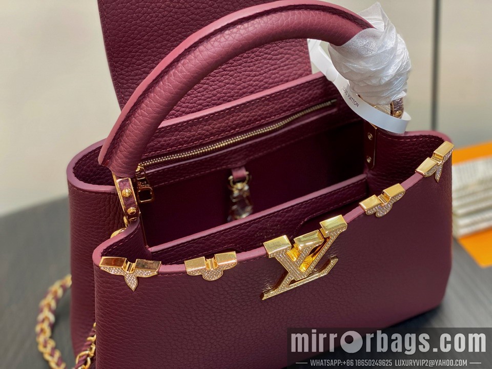 LV Bags Cap M48865 27x18x9cm gf7