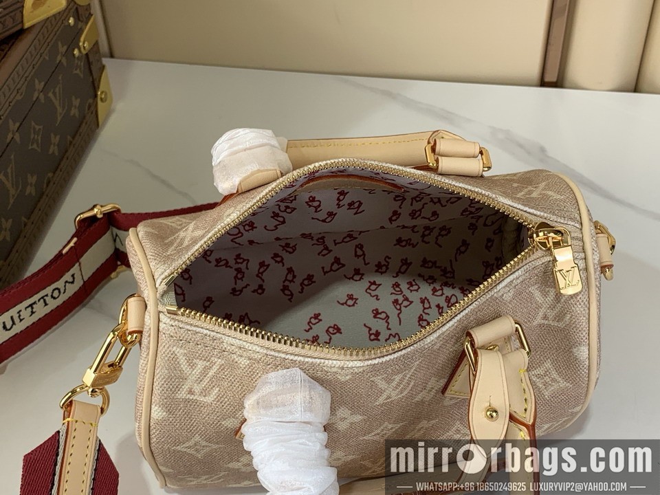 LV Bags Speedy m15151 13.5x12x20.5cm gf