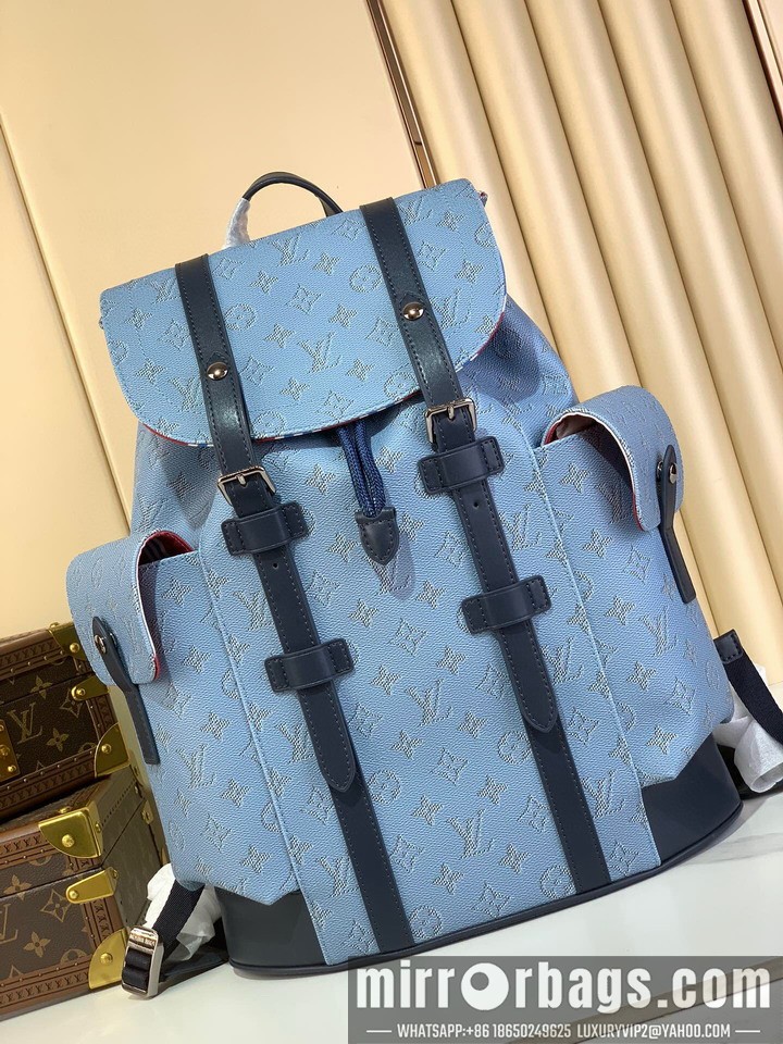 LV Bags Christopher m14676 44x12.5x38cm gf