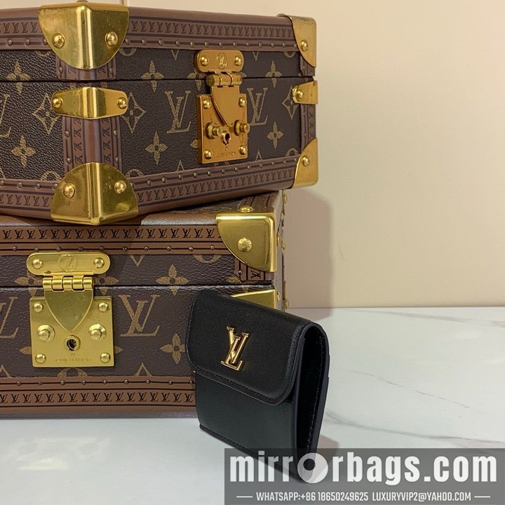 LV Bags Trifold Wallet m15081 10x7x3cm gf