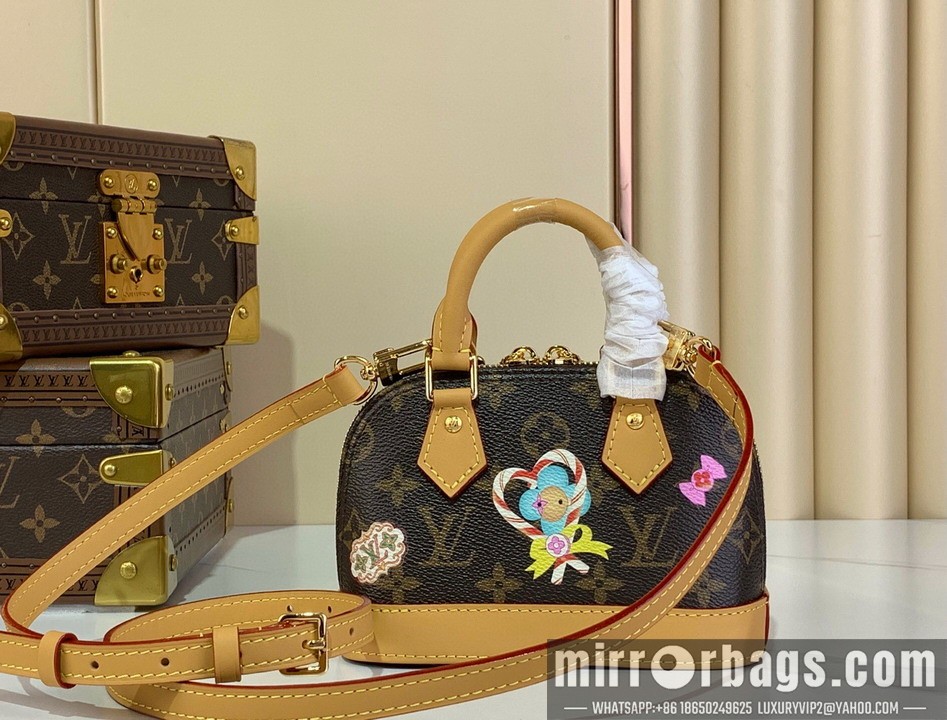 LV Bags Alma m12199 12x8x18cm gf
