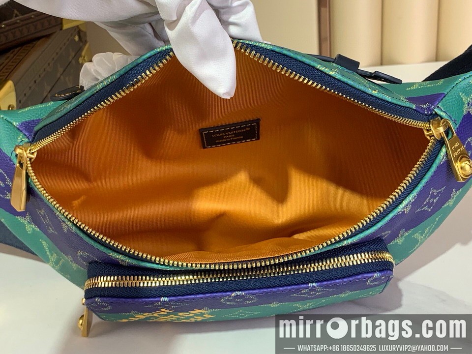 LV Bags Rush M25783 30x15x8cm gf