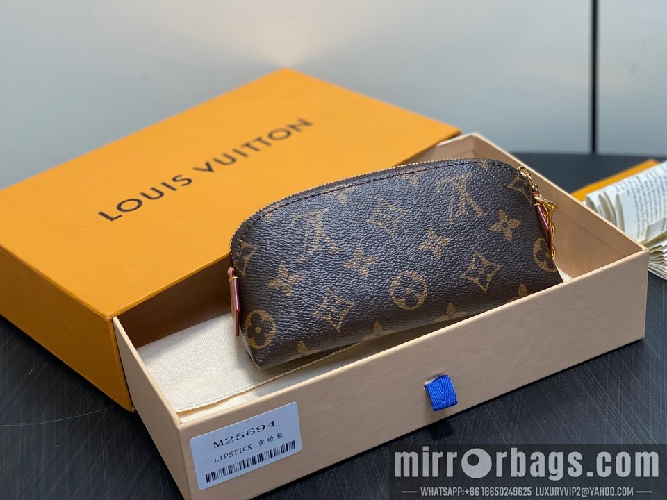 LV Bags Lipstick M25694 6x3.3x11cm gf