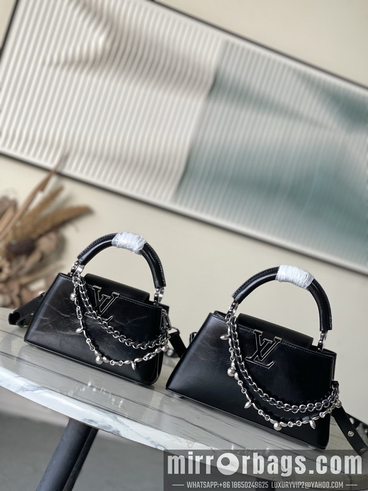 LV Bags Cap M25473 22x12x8cm gf