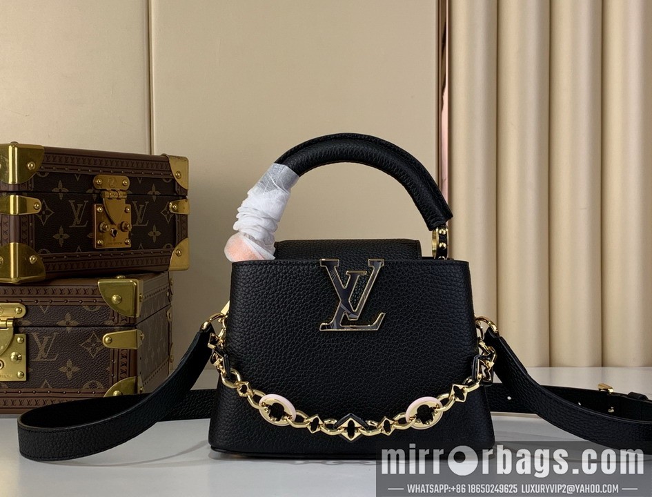 LV Bags Cap M14970 13.6x8x21cm gf