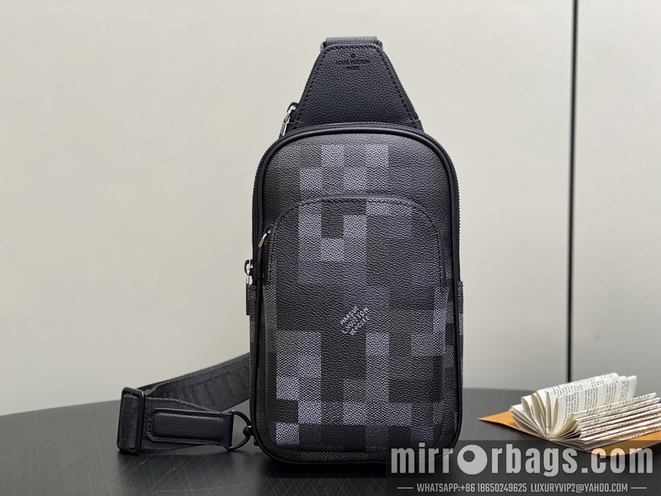 LV Bags Avenue M14953 16x33x5.7cm gf