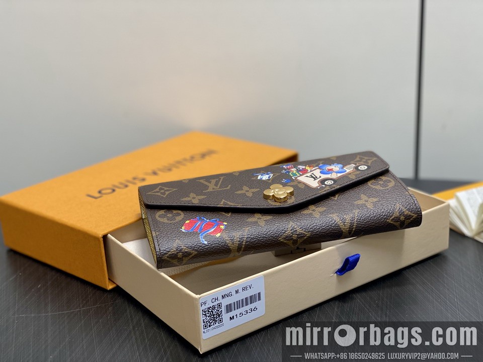 LV Bags Sarah M15336 7.5x4.1x0.8cm gf