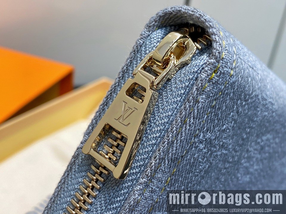 LV Bags Zippy M13214 19.5x10.5x2.5cm gf