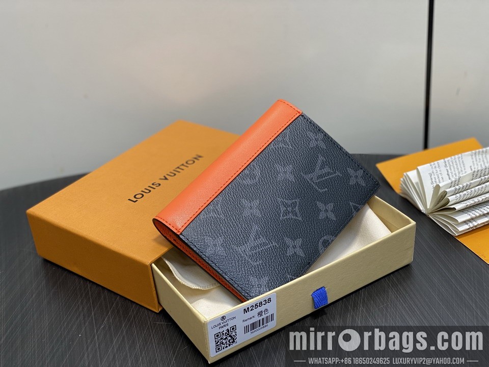 LV Bags Brazza M25838 14x2.5x10cm gf