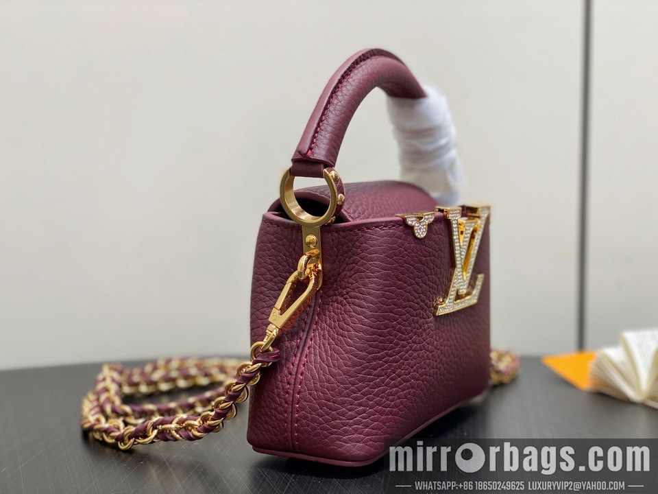 LV Bags Cap M48865 16x11x6.5cm gf6