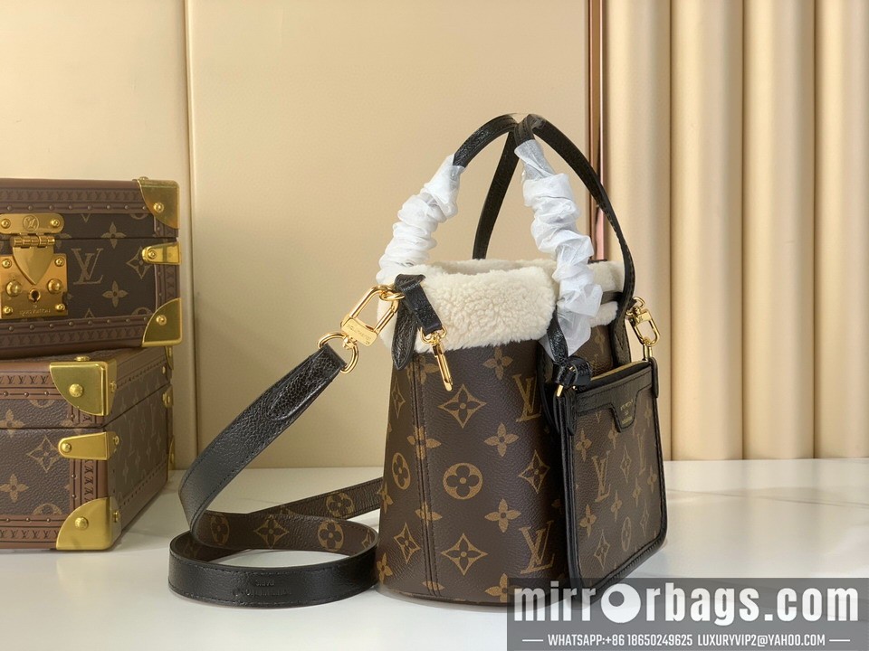 LV Bags Neverfull m26315 16.5x11x26.5cm gf