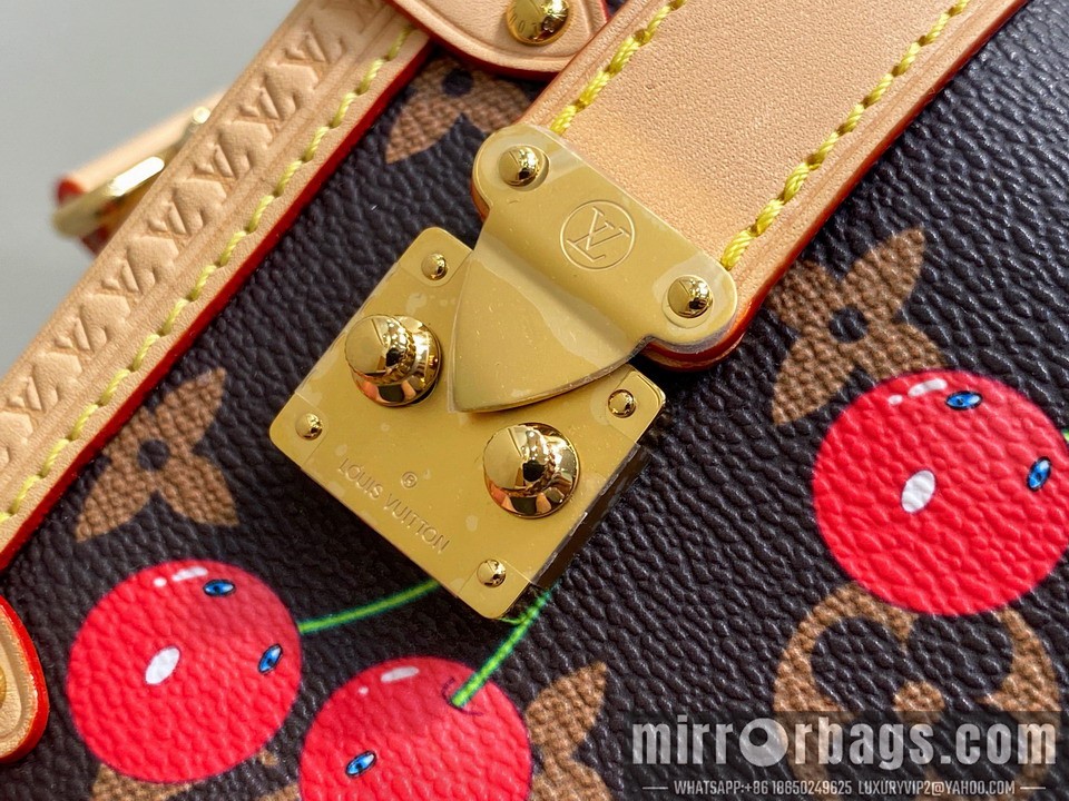 LV Bags Side Trunk M14278 23.5x16x8.5cm gf