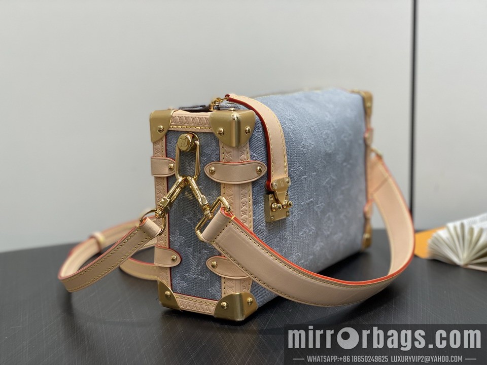 LV Bags Side Trunk M13285 23.5x16x8.5cm gf