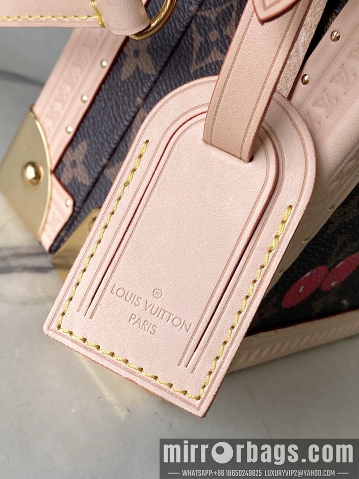 LV Bags Square Trunk M14040 17x17x8cm gf