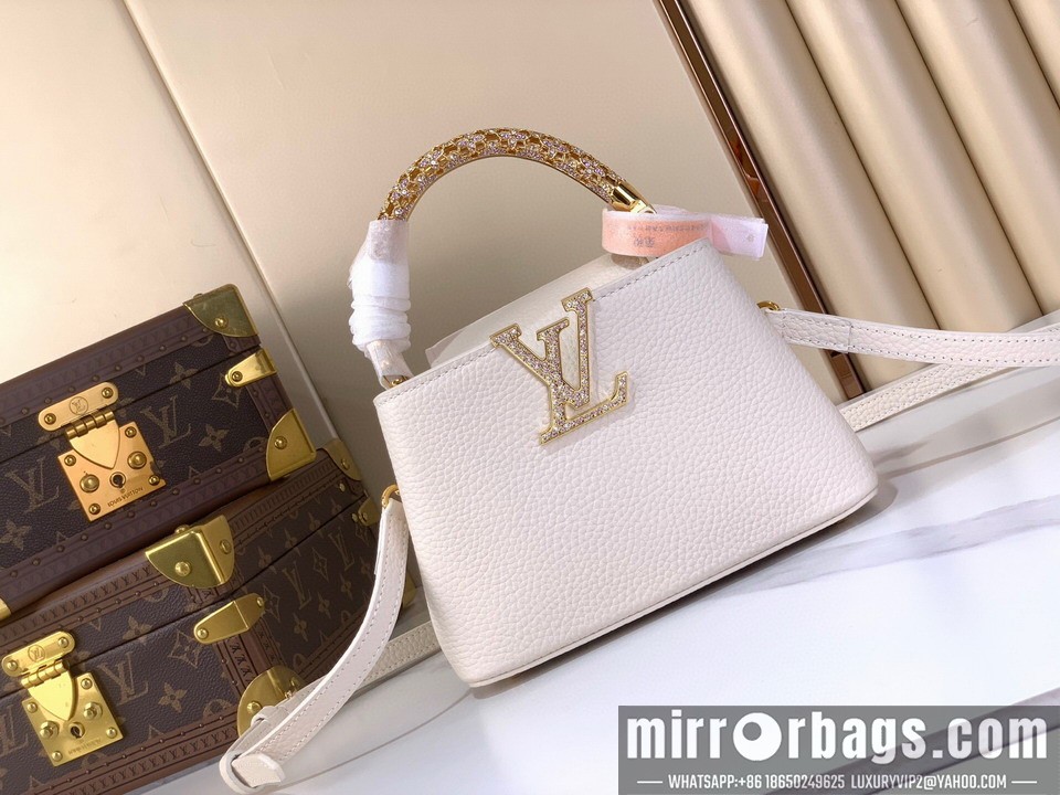 LV Bags Cap m14177 13.6x8x21cm gf
