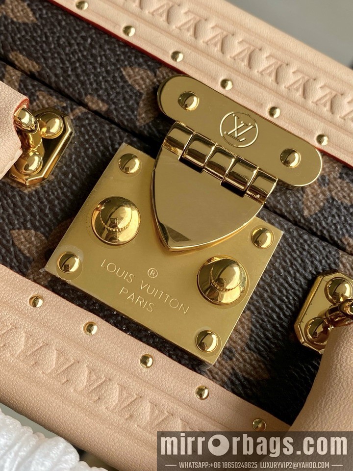 LV Bags Square Trunk M14040 17x17x8cm gf