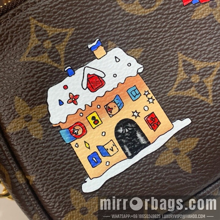 LV Bags Vivienne m15328 10.5x4x15.5cm gf