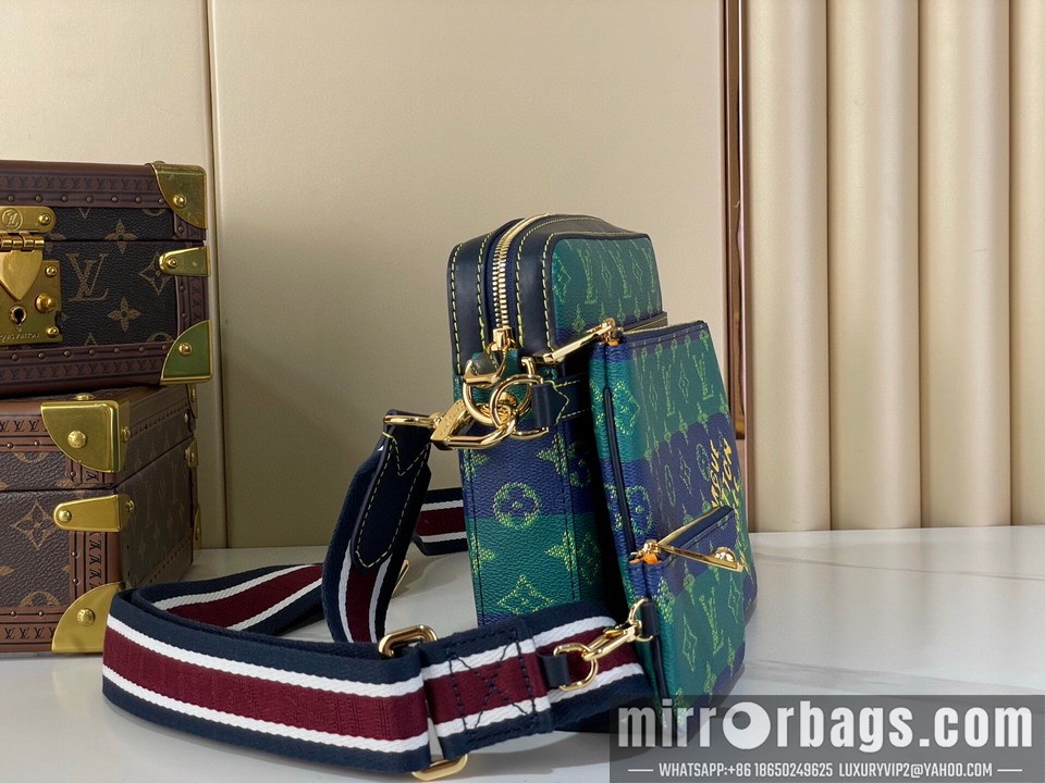 LV Bags Trio m26026 18.5x7x25cm gf