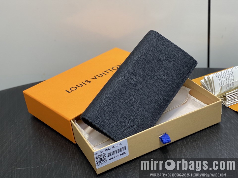 LV Bags Brazza M83126 10x19x2cm gf