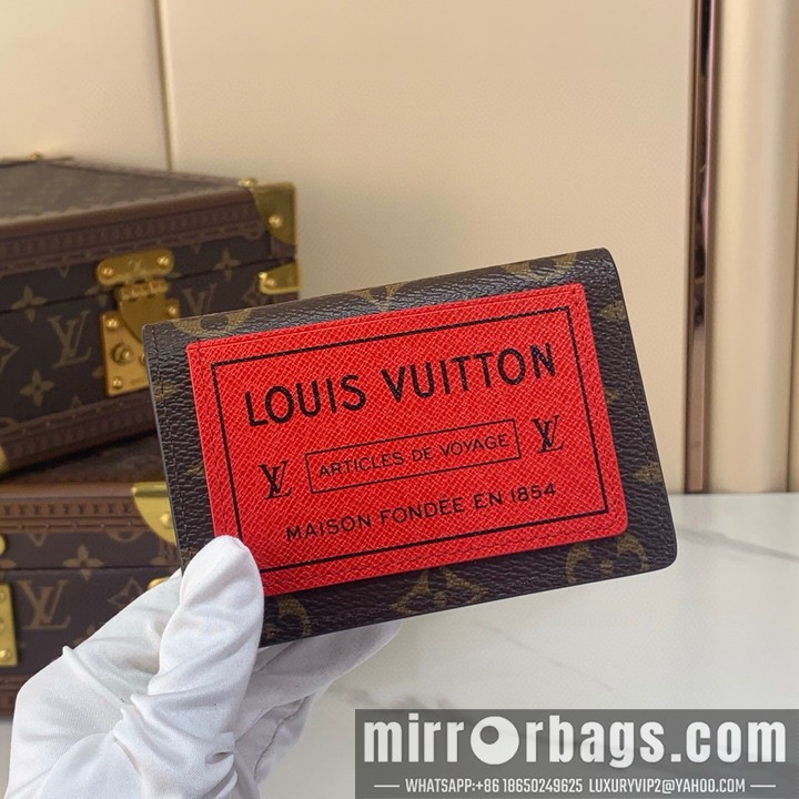 LV Bags Bifold m25835 11.5x0.5x3.5cm gf