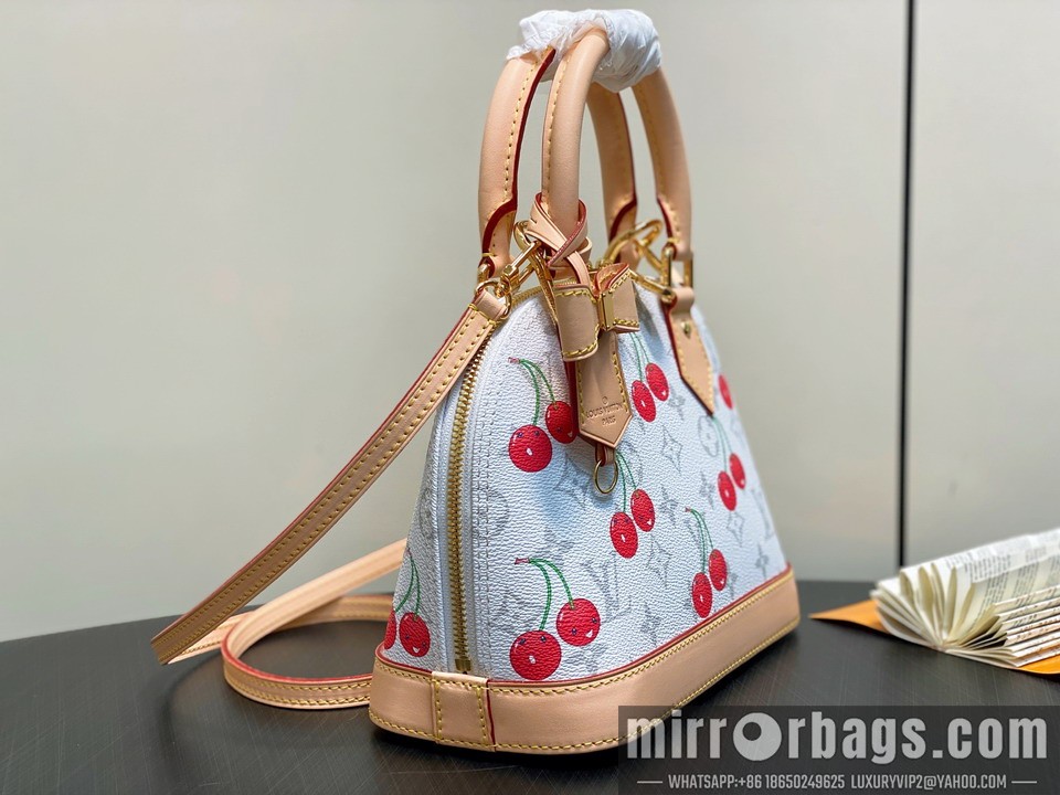 LV Bags Alma M14234 23.5x17.5x11.5cm gf